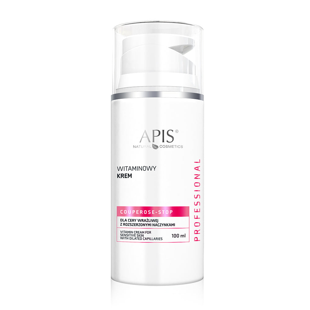 APIS Couperose-Stop Witaminowy Krem Dla Cery Naczynkowej 100ml