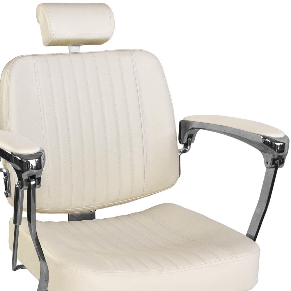 Fotel Barberski Bjorn Bh-3318 Kremowy