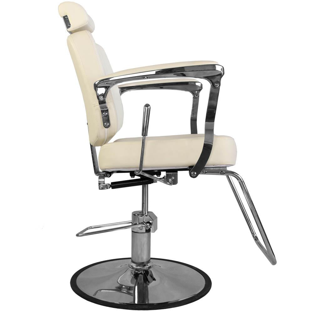 Fotel Barberski Bjorn Bh-3318 Kremowy