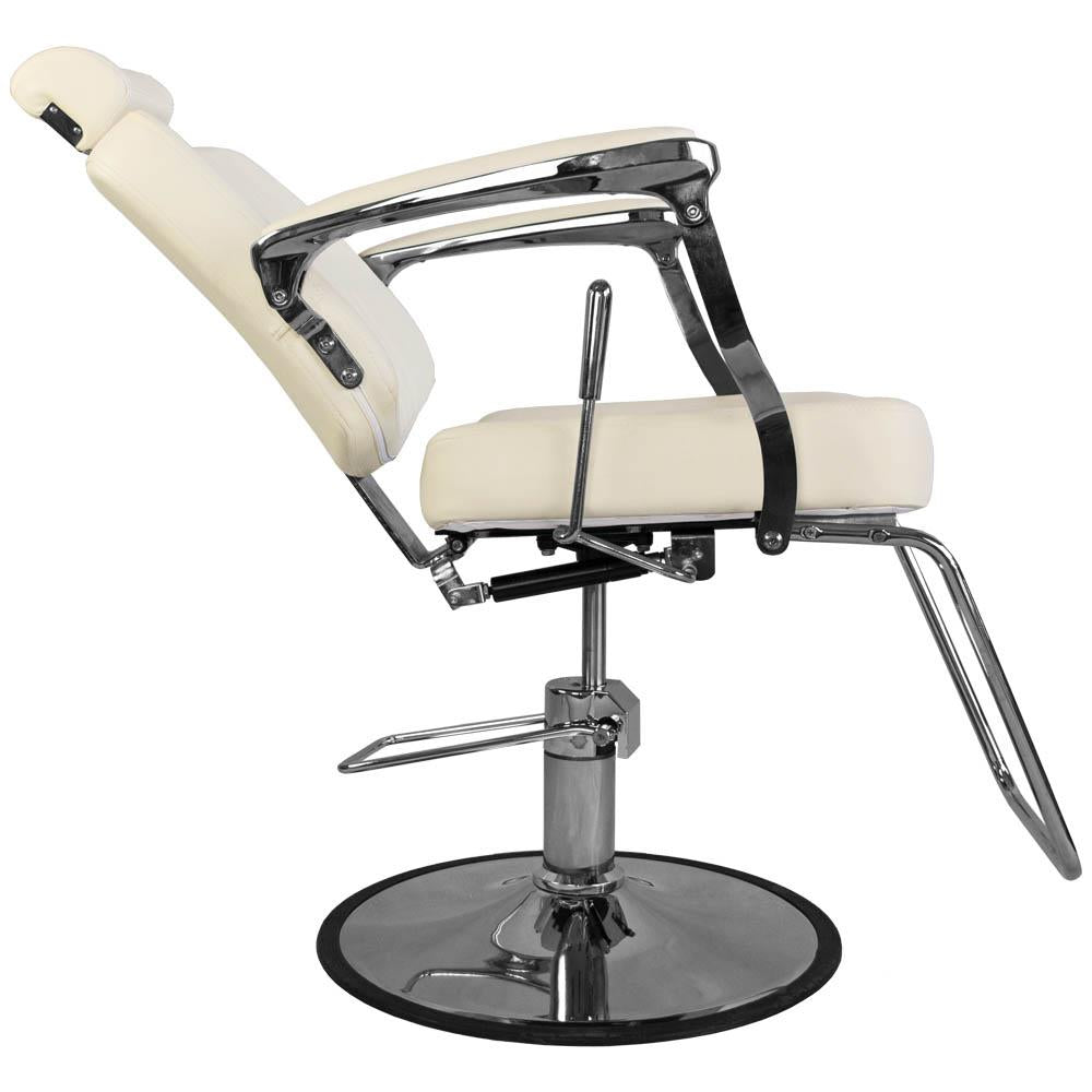 Fotel Barberski Bjorn Bh-3318 Kremowy