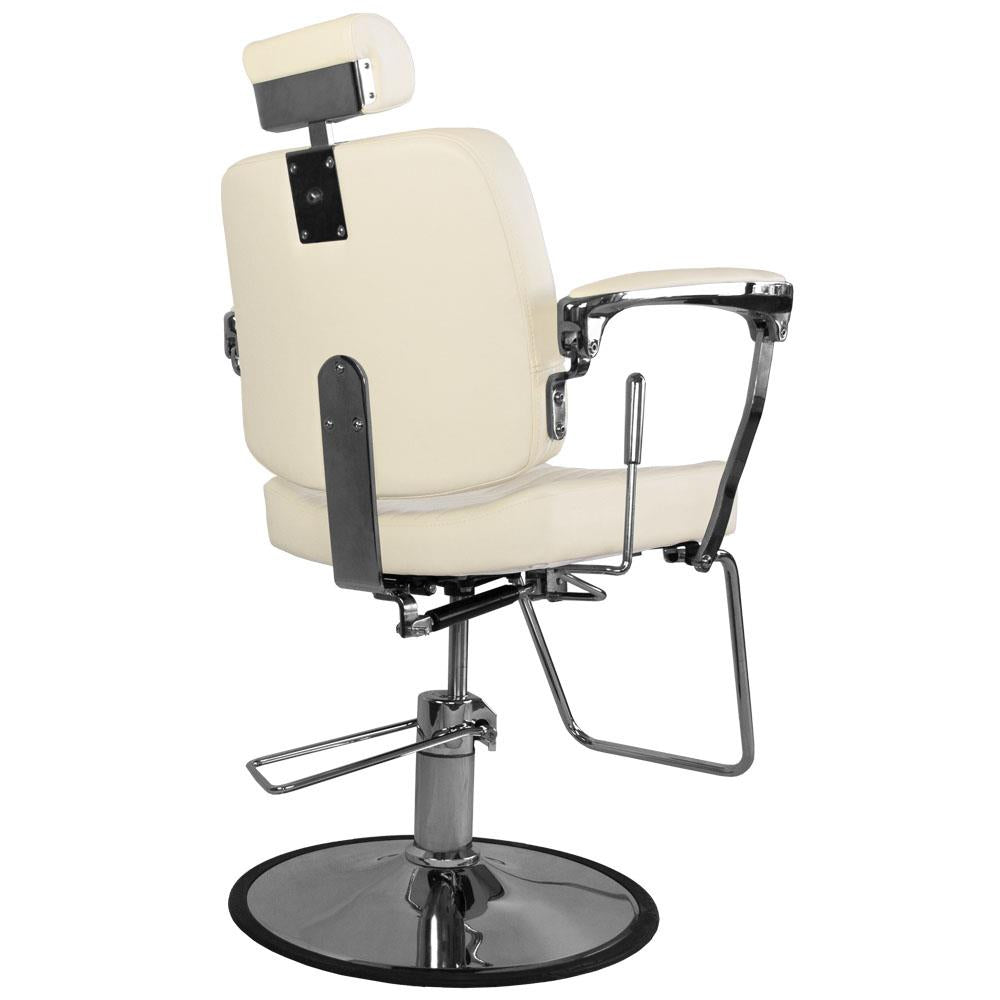 Fotel Barberski Bjorn Bh-3318 Kremowy