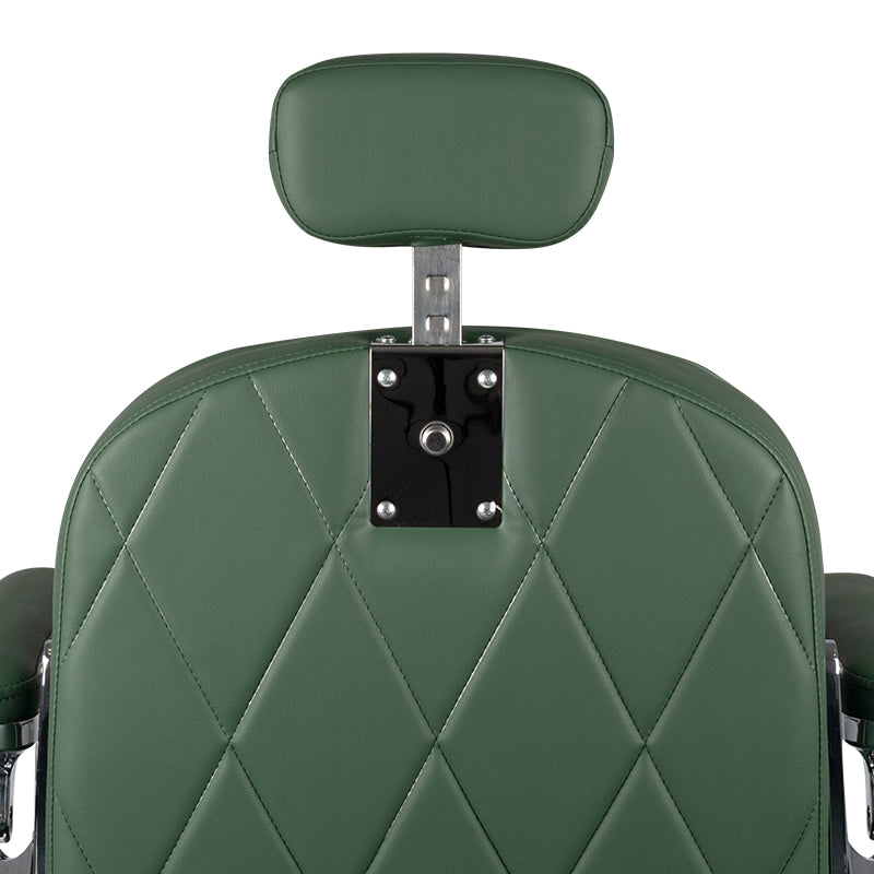FOTEL BARBERSKI VITO ZIELONY