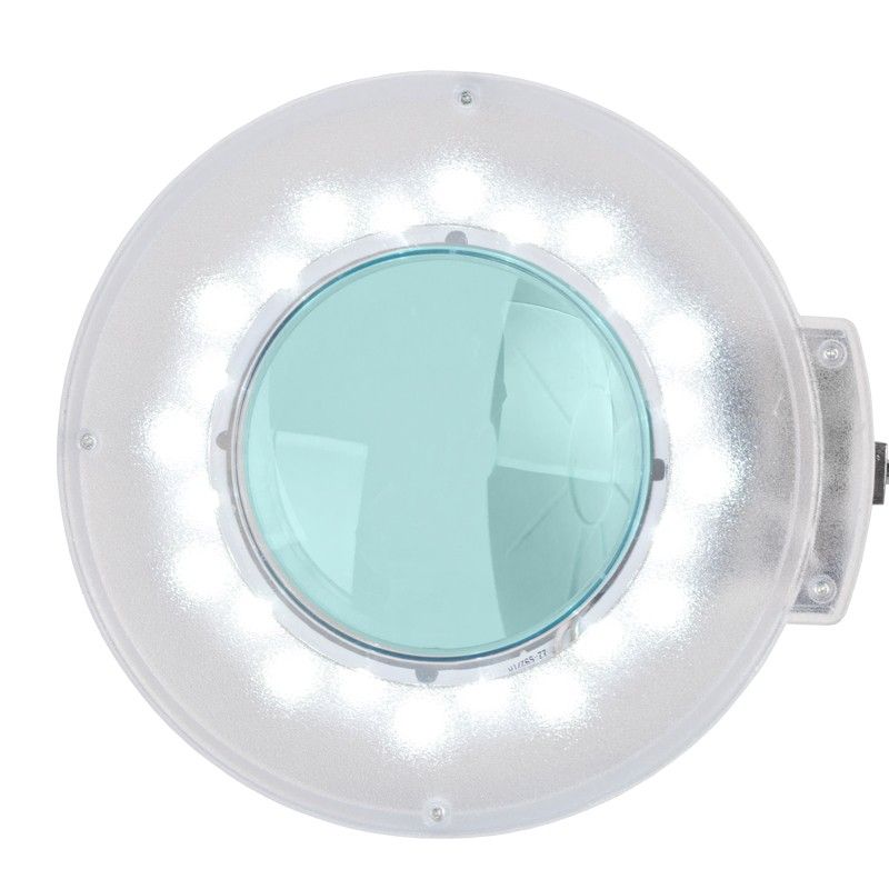 FOTEL KOSMETYCZNY 202 BASIC + STOLIK KOSMETYCZNY 1040 + LAMPA LUPA LED S5