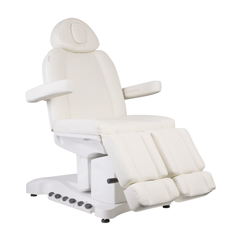 FOTEL KOSMETYCZNY ELEKTR. AZZURRO 708BS PEDI PRO EXCLUSIVE 3 SILN. PODGRZEWANY