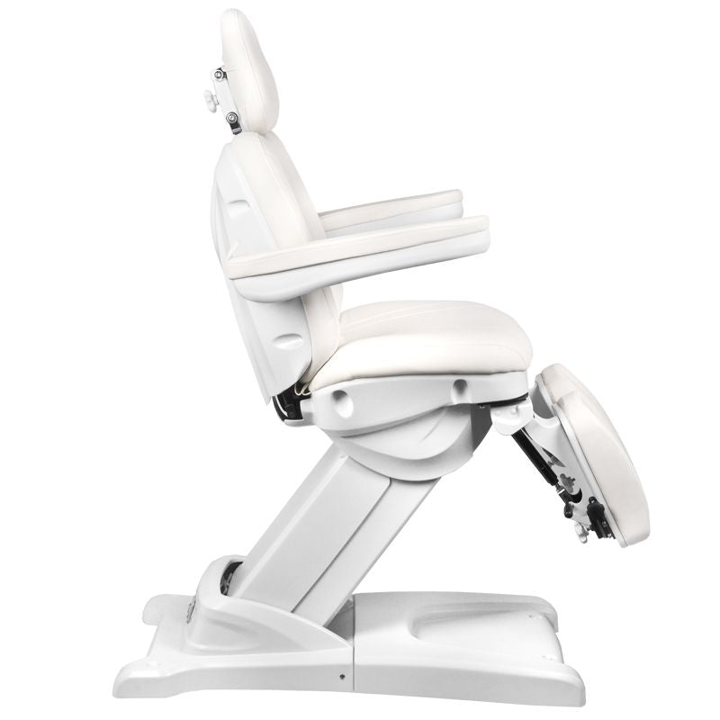 FOTEL KOSMETYCZNY ELEKTR. AZZURRO 872S PEDI-PRO 3 SILN. BIAŁY
