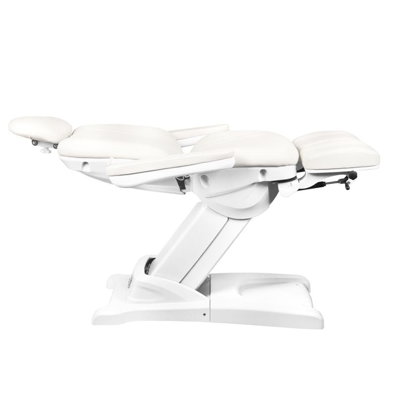 FOTEL KOSMETYCZNY ELEKTR. AZZURRO 872S PEDI-PRO 3 SILN. BIAŁY