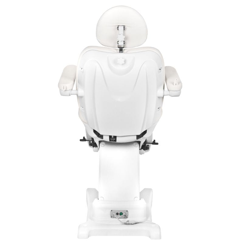 FOTEL KOSMETYCZNY ELEKTR. AZZURRO 872S PEDI-PRO 3 SILN. BIAŁY
