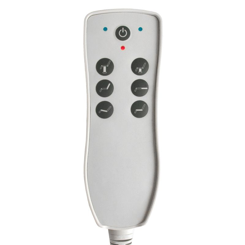 FOTEL KOSMETYCZNY ELEKTR. AZZURRO 872S PEDI PRO EXCLUSIVE 3 SILN. BIAŁY