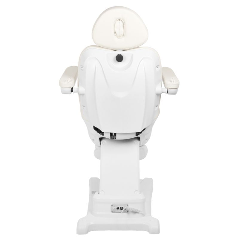 FOTEL KOSMETYCZNY ELEKTR. AZZURRO 872 4 SILN. BIAŁY
