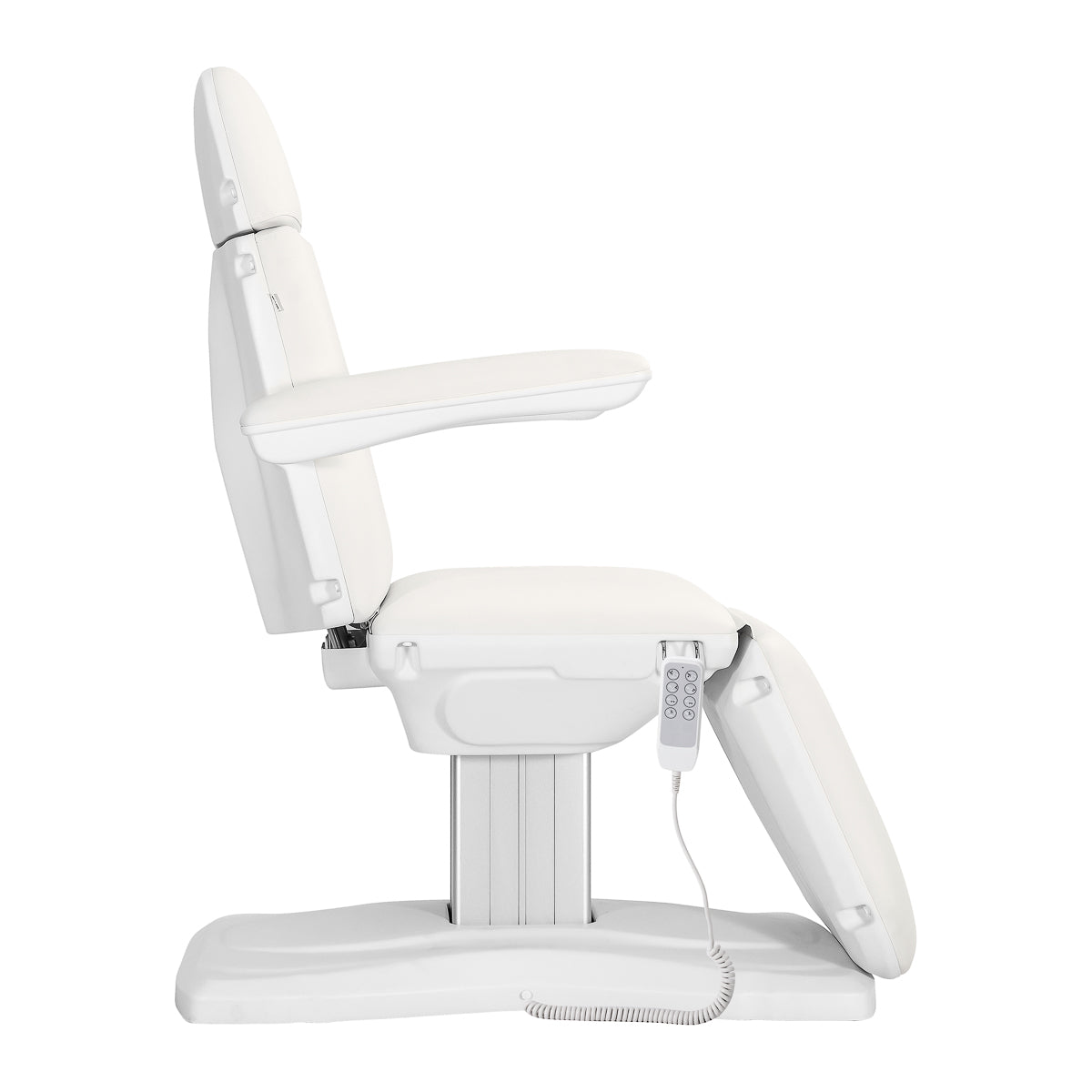 FOTEL KOSMETYCZNY ELEKTR. ECLIPSE 4 SILN. BIAŁY