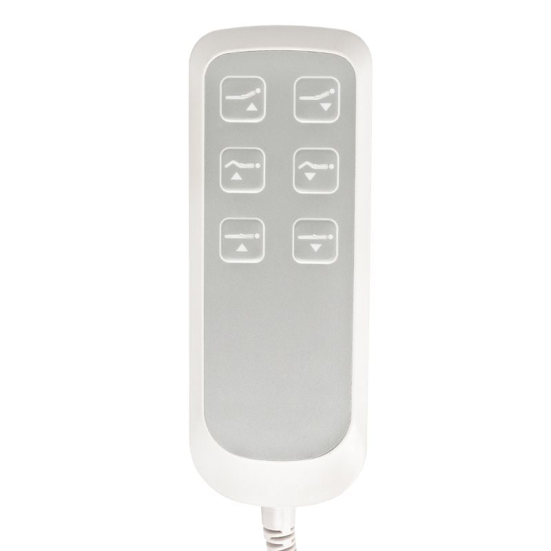 FOTEL KOSMETYCZNY ELEKTR. LUX BIAŁY