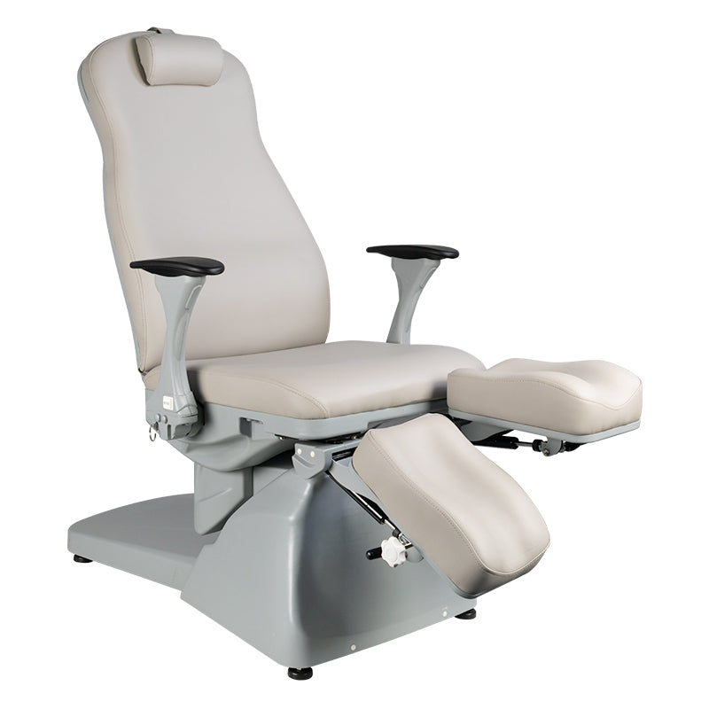 FOTEL PODOLOGICZNY ELEKTR. AZZURRO 883 3 SILN. SZARY