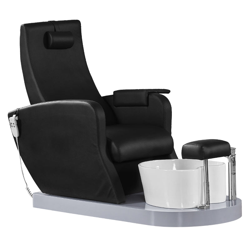 FOTEL SPA DO PEDICURE AZZURRO 016 CZARNY