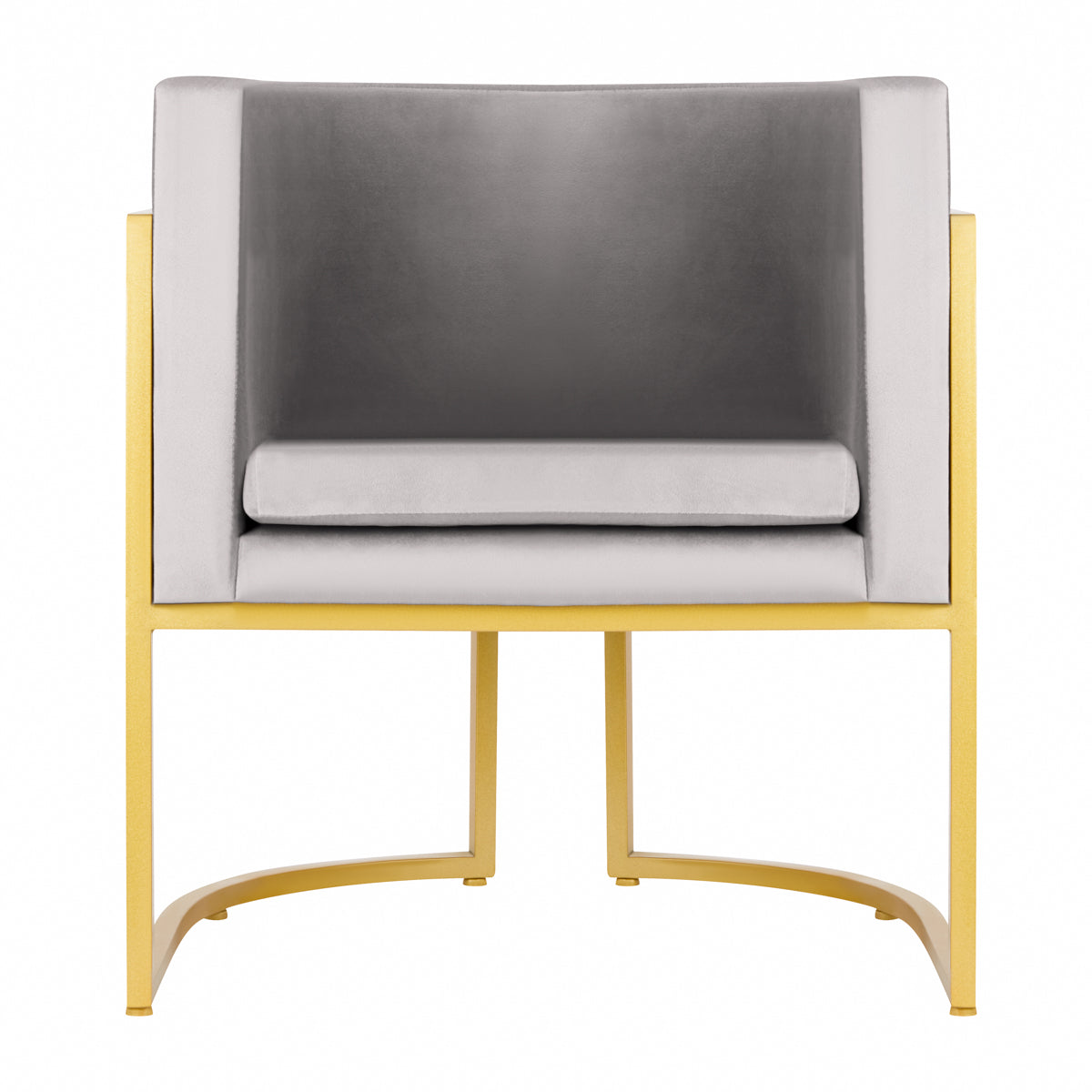FOTEL VELVET MT-308 SZARY