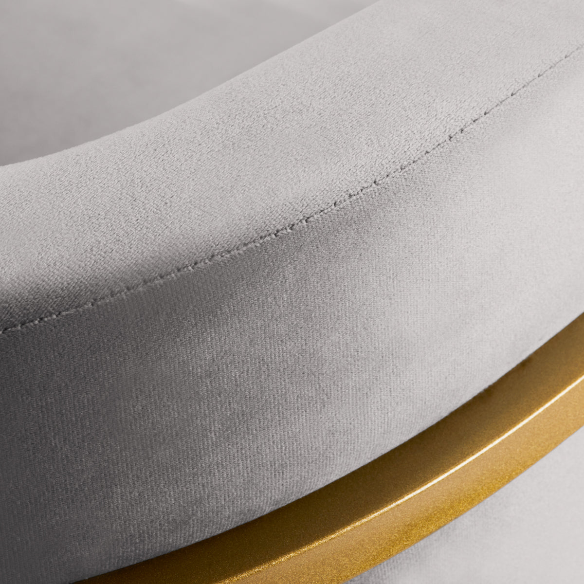 FOTEL VELVET MT-308 SZARY