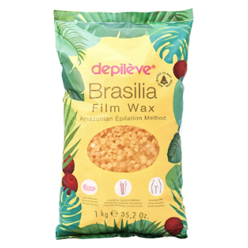 Depileve - Wosk Do Depilacji Brasilia Film Wax W Granulkach 1kg