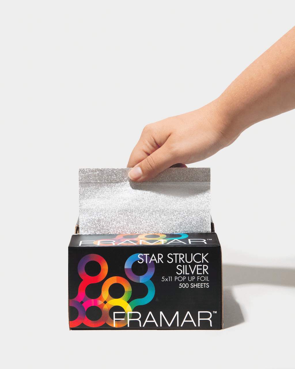 Framar - Folia Fryzjerska Star Struck Silver 5x11 Pop Up Foil 500szt