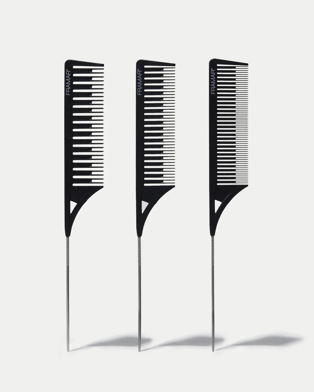 Framar - Grzebienie Dreamweaver Comb Czarne 3szt