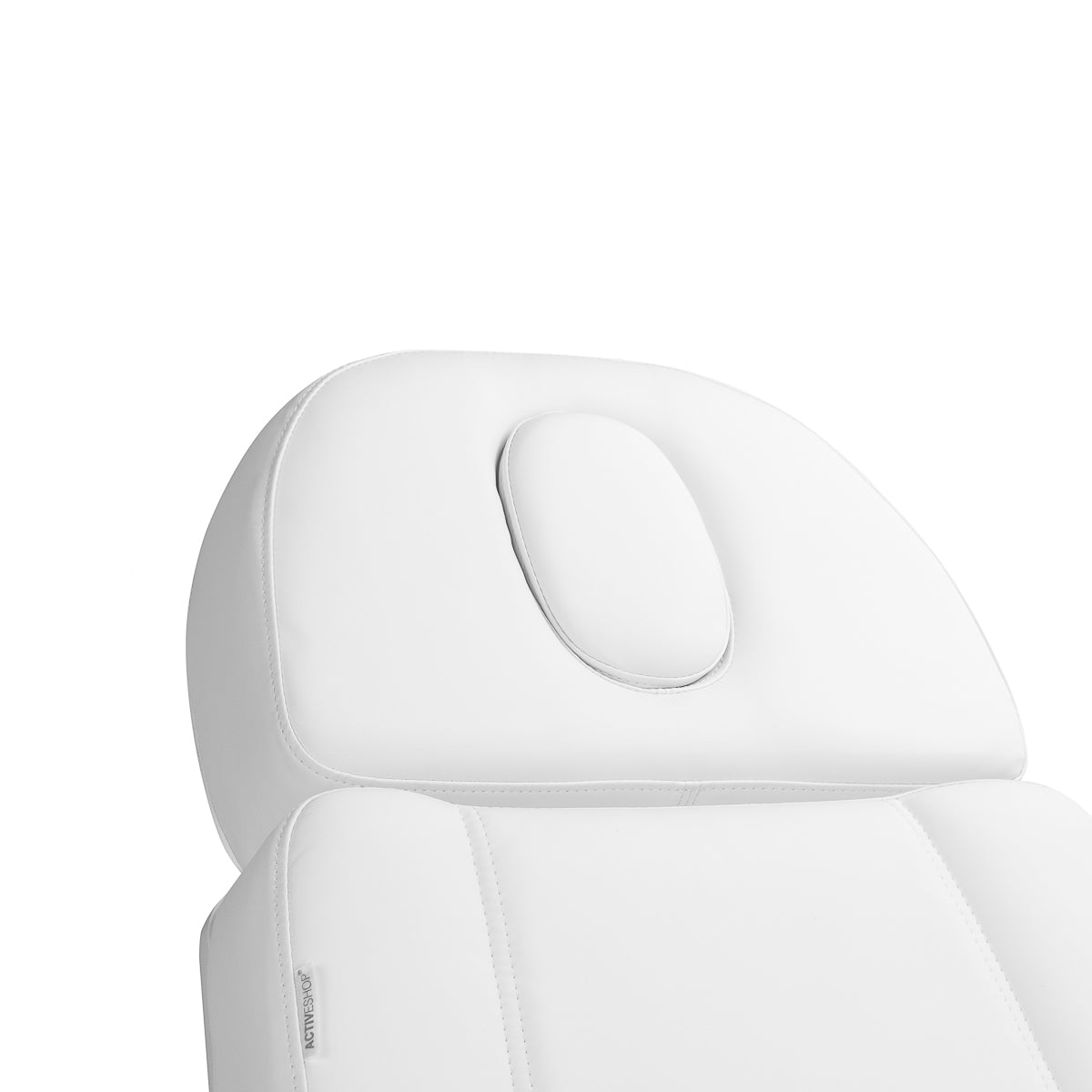 Fotel kosmetyczny elektr. Azzurro Lux 3m biały