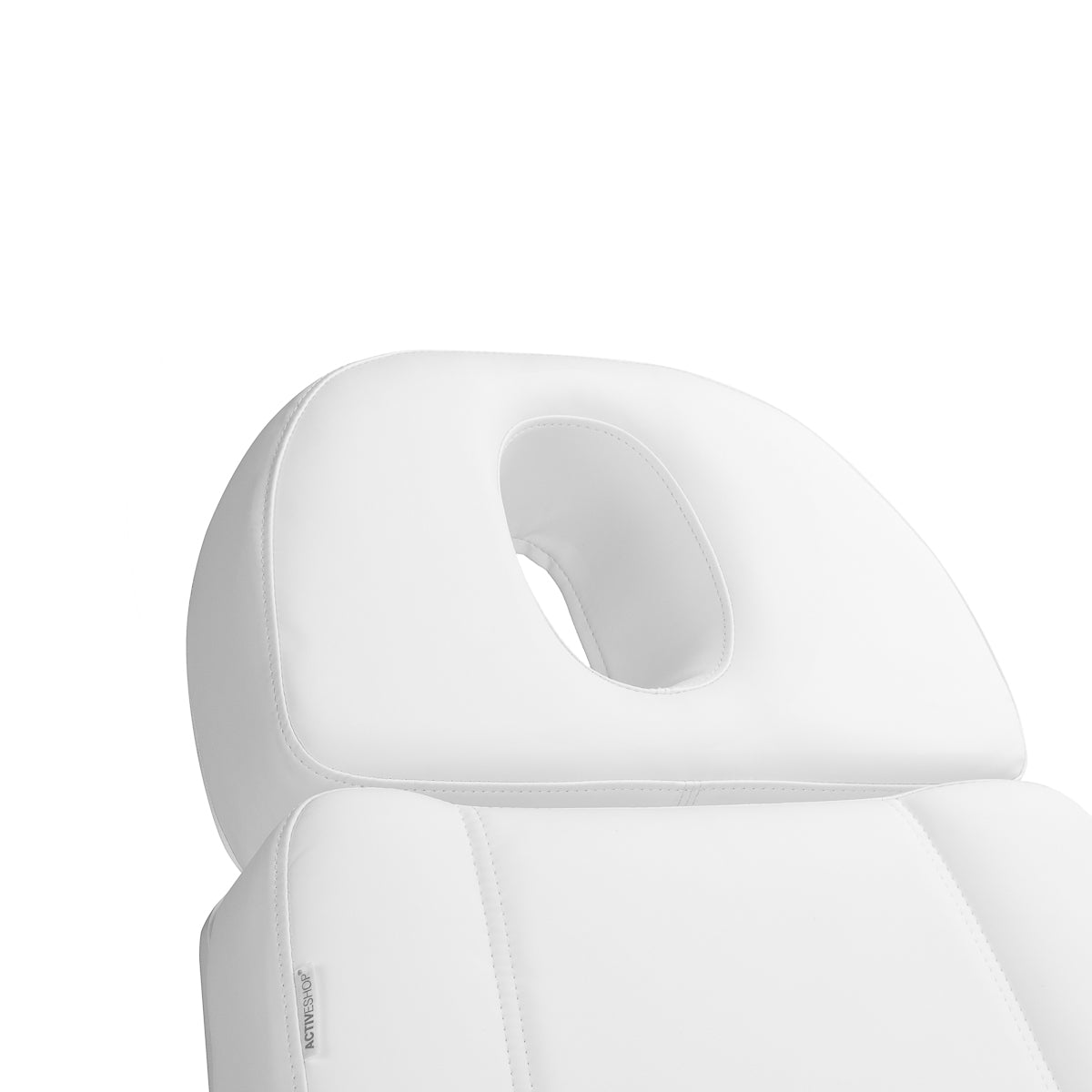 Fotel kosmetyczny elektr. Azzurro Lux 3m biały