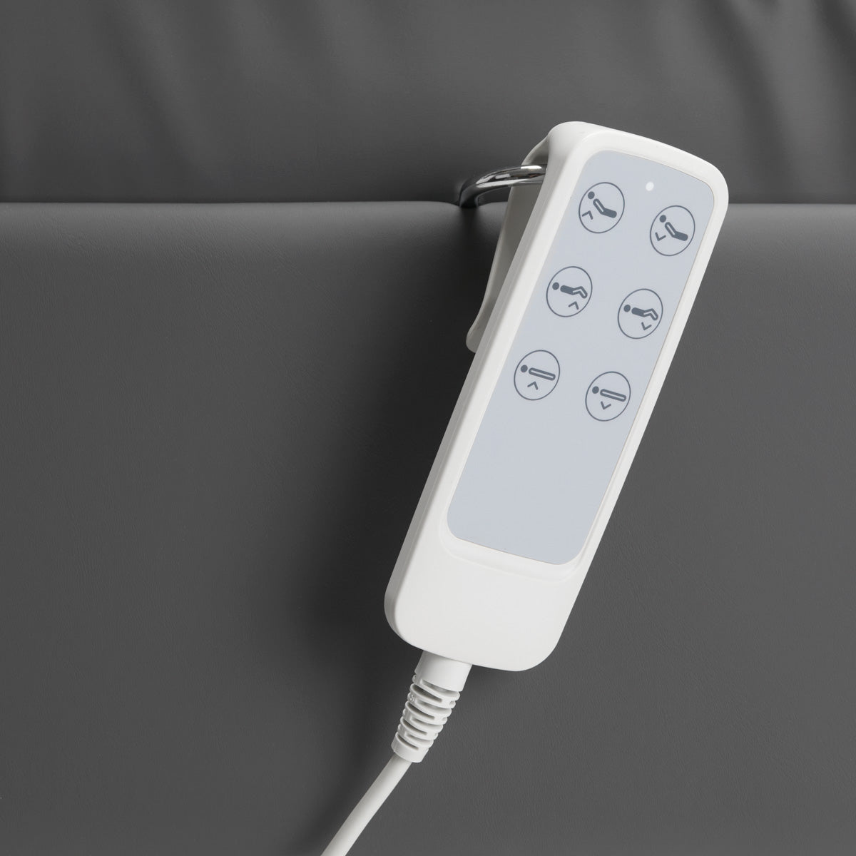 Fotel kosmetyczny elektryczny SILLON Lux 273b 3sil. v2 szary
