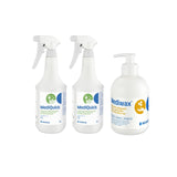 Medilab Mediquick Do Dezynfekcji Powierzchni Ze Spryskiwaczem 1L 2 Sztuki + Krem Mediwax 330ml Gratis