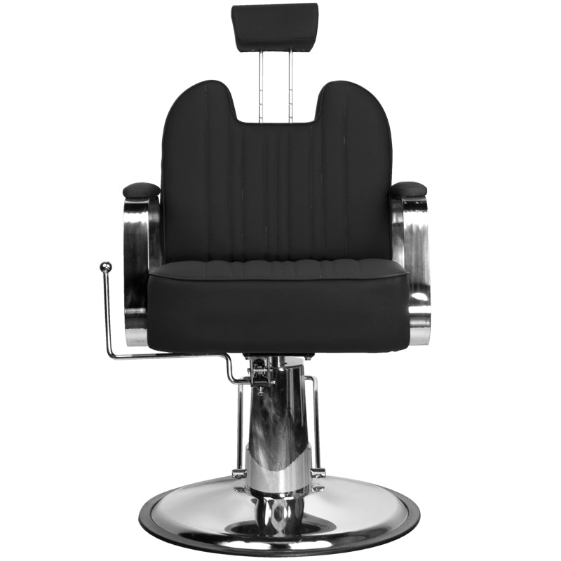 GABBIANO FOTEL BARBERSKI RUFO CZARNY