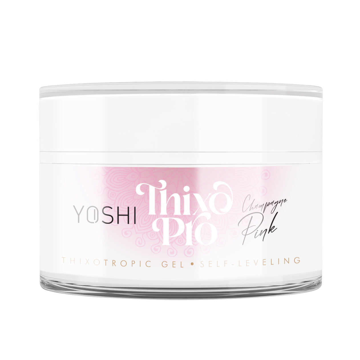 Yoshi - Żel Samopoziomujący UV/LED Thixo Pro Champagne Pink 50ml