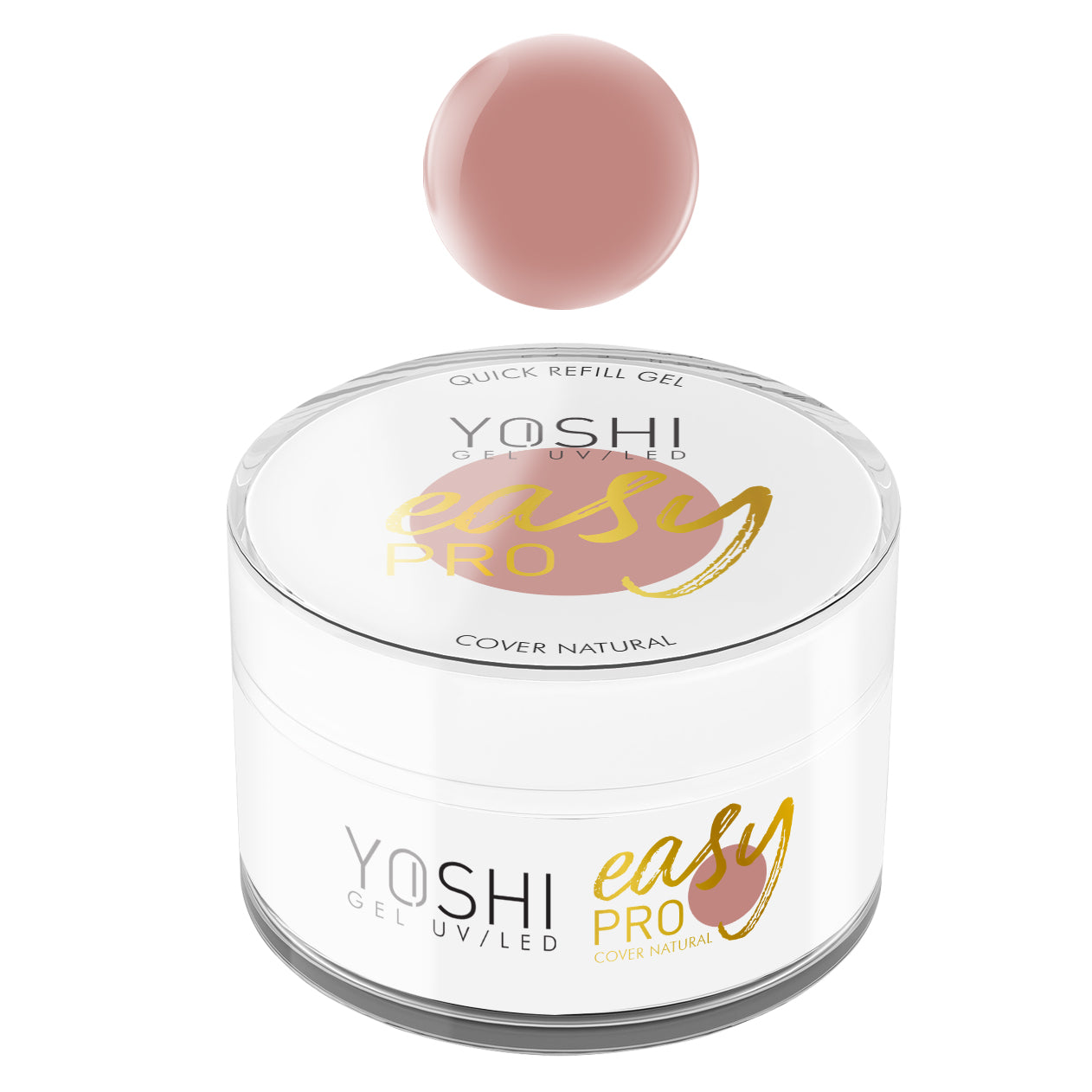 Yoshi - Żel UV/LED Easy Pro Cover Natural 50ml