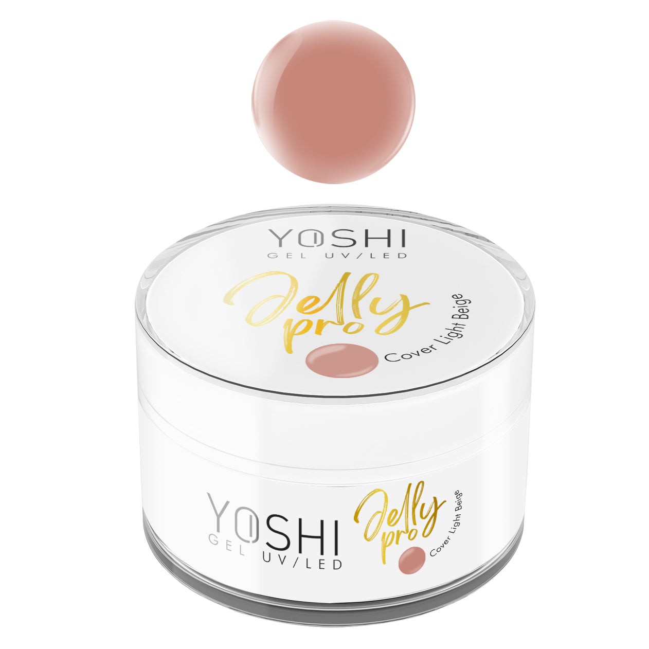Yoshi - Żel Budujący UV/LED Jelly Pro Cover Light Beige 50ml