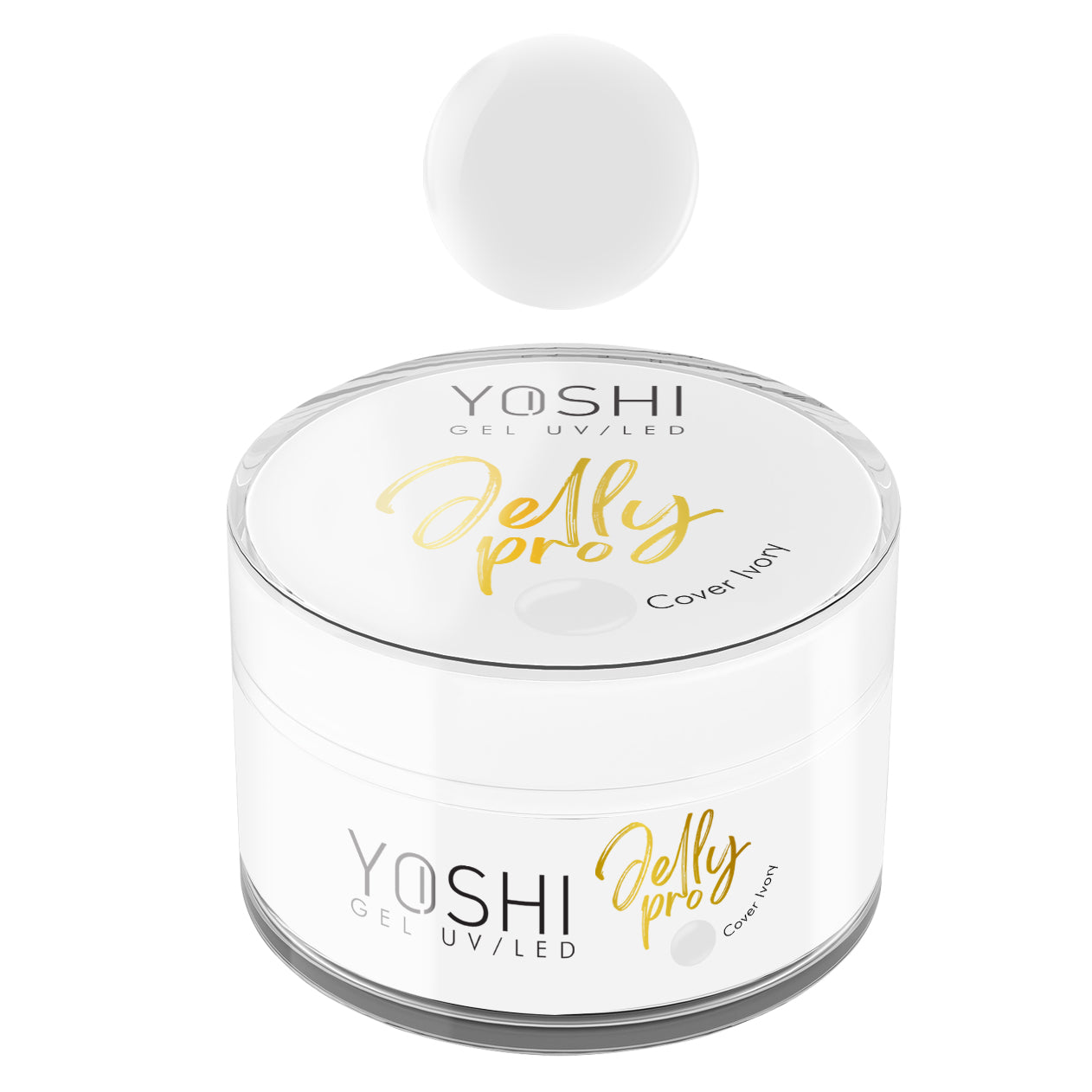 Yoshi - Żel Budujący UV/LED Jelly Pro Cover Ivory 15ml