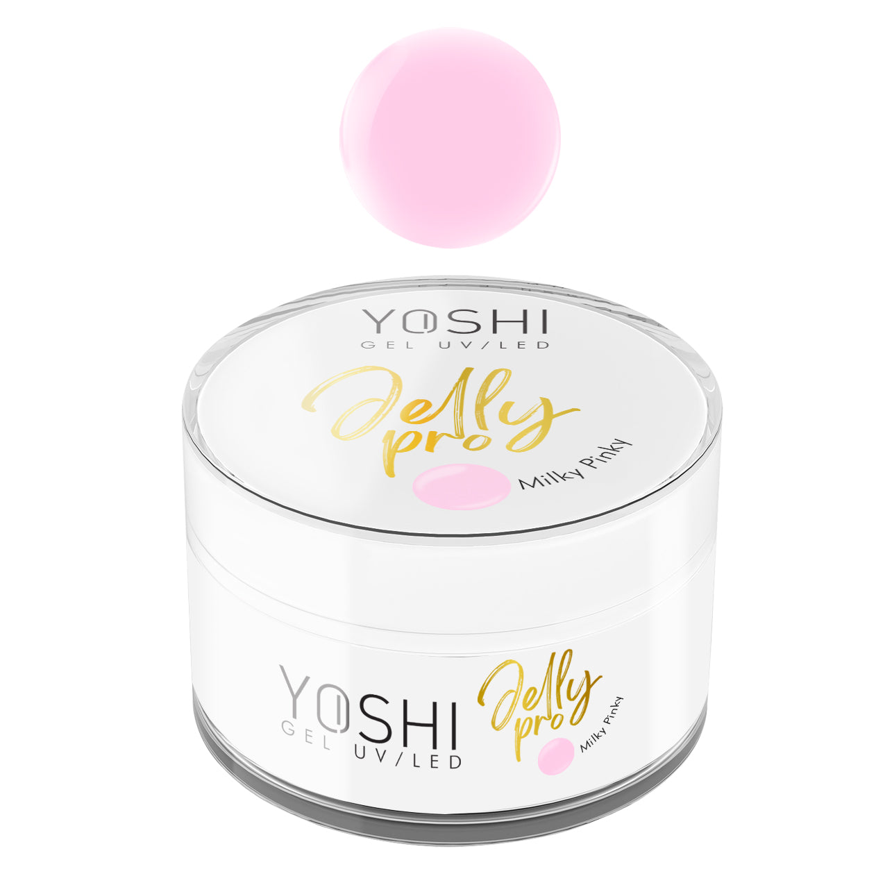 Yoshi - Żel Budujący UV/LED Jelly Pro Milky Pink 50ml
