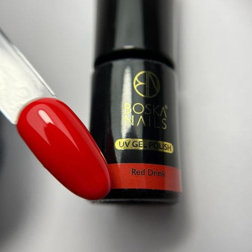 Boska Nails Lakier Hybrydowy Divine Red Drink No 332 6ml