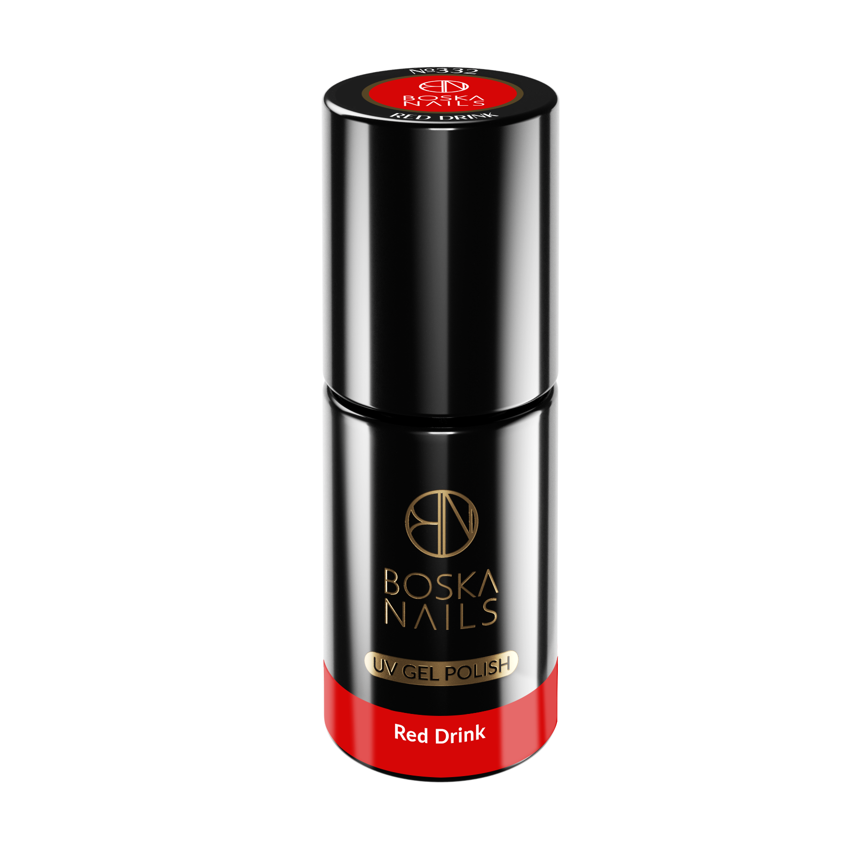 Boska Nails Lakier Hybrydowy Divine Red Drink No 332 6ml
