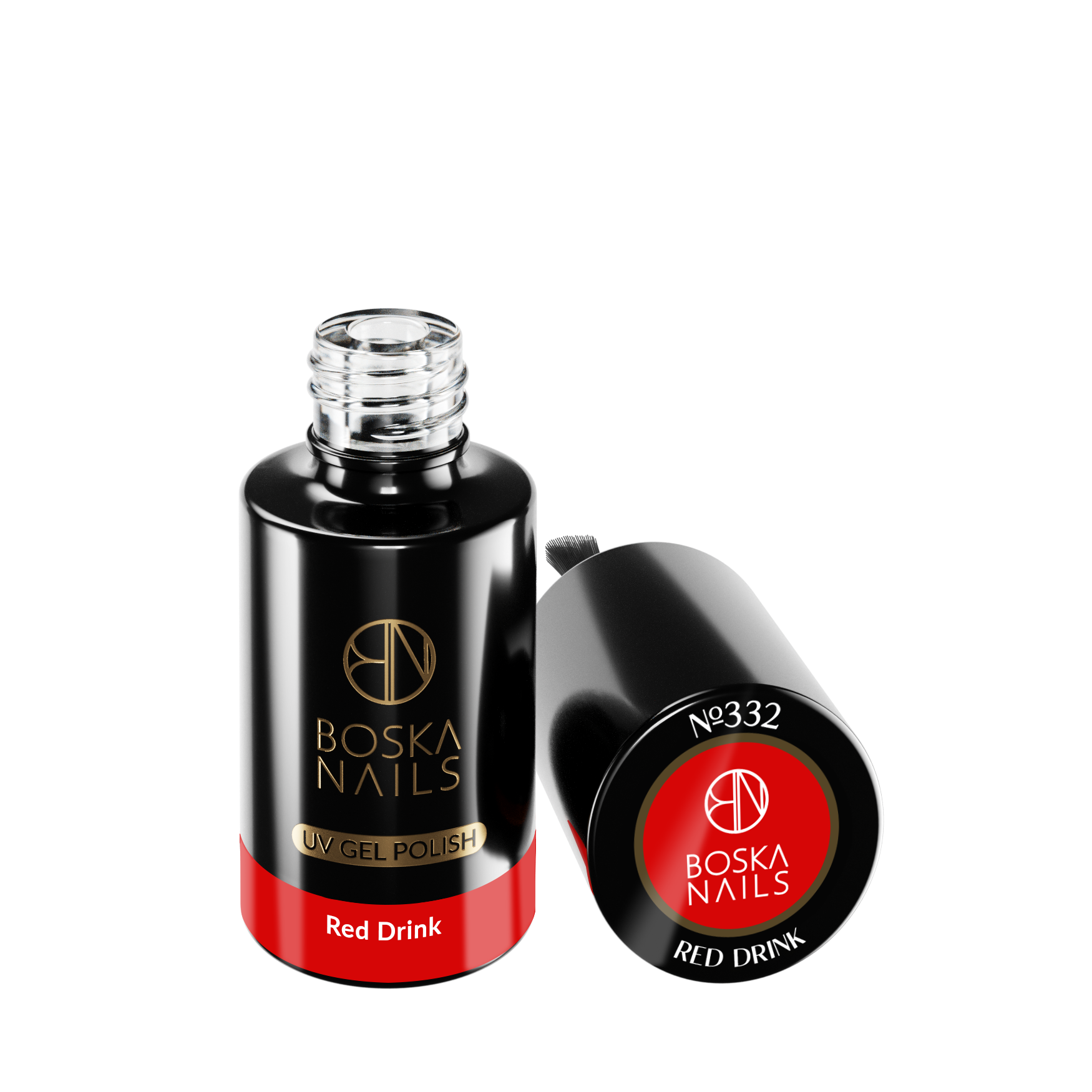 Boska Nails Lakier Hybrydowy Divine Red Drink No 332 6ml