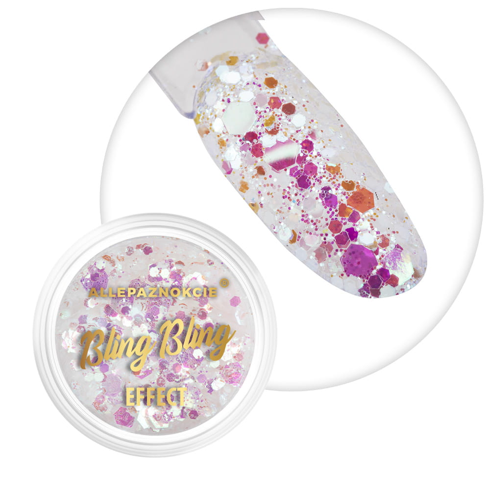 Pyłek Do Paznokci Bling Bling Effect 1 G Nr 03