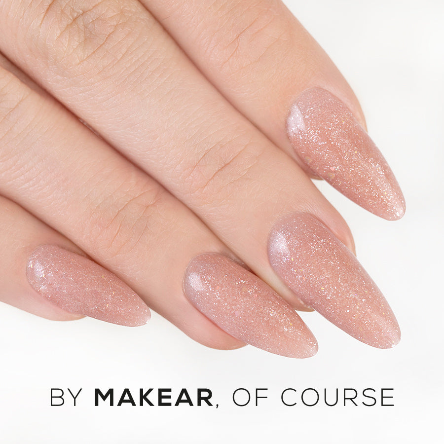 Makear Żel Budujący Challengel Shimmer Nude HG16 15ml