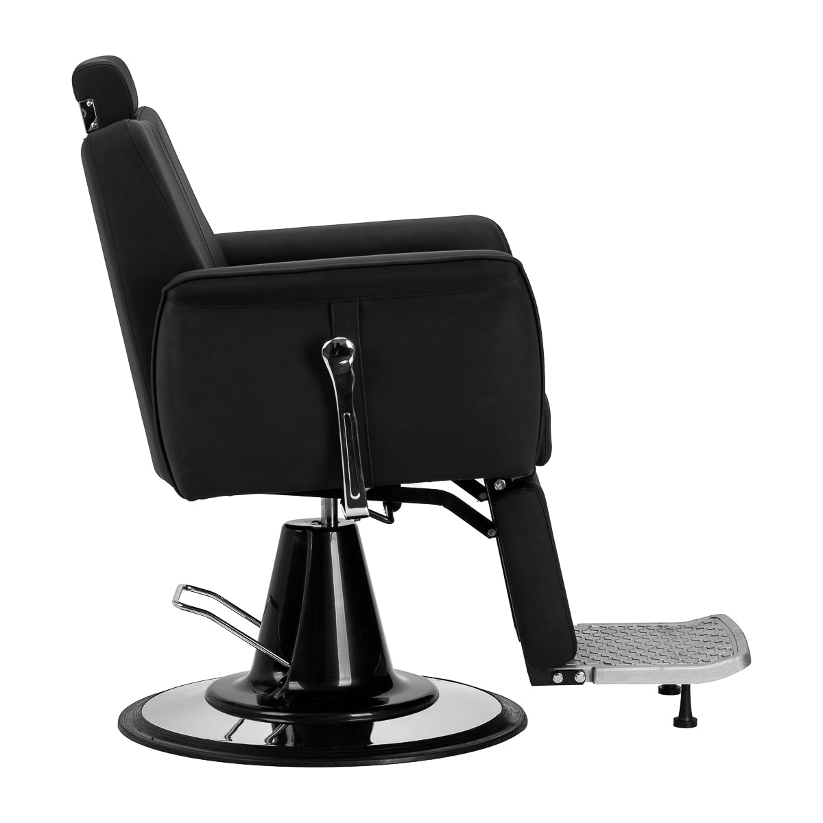 Gabbiano Fotel barberski Athena Czarny
