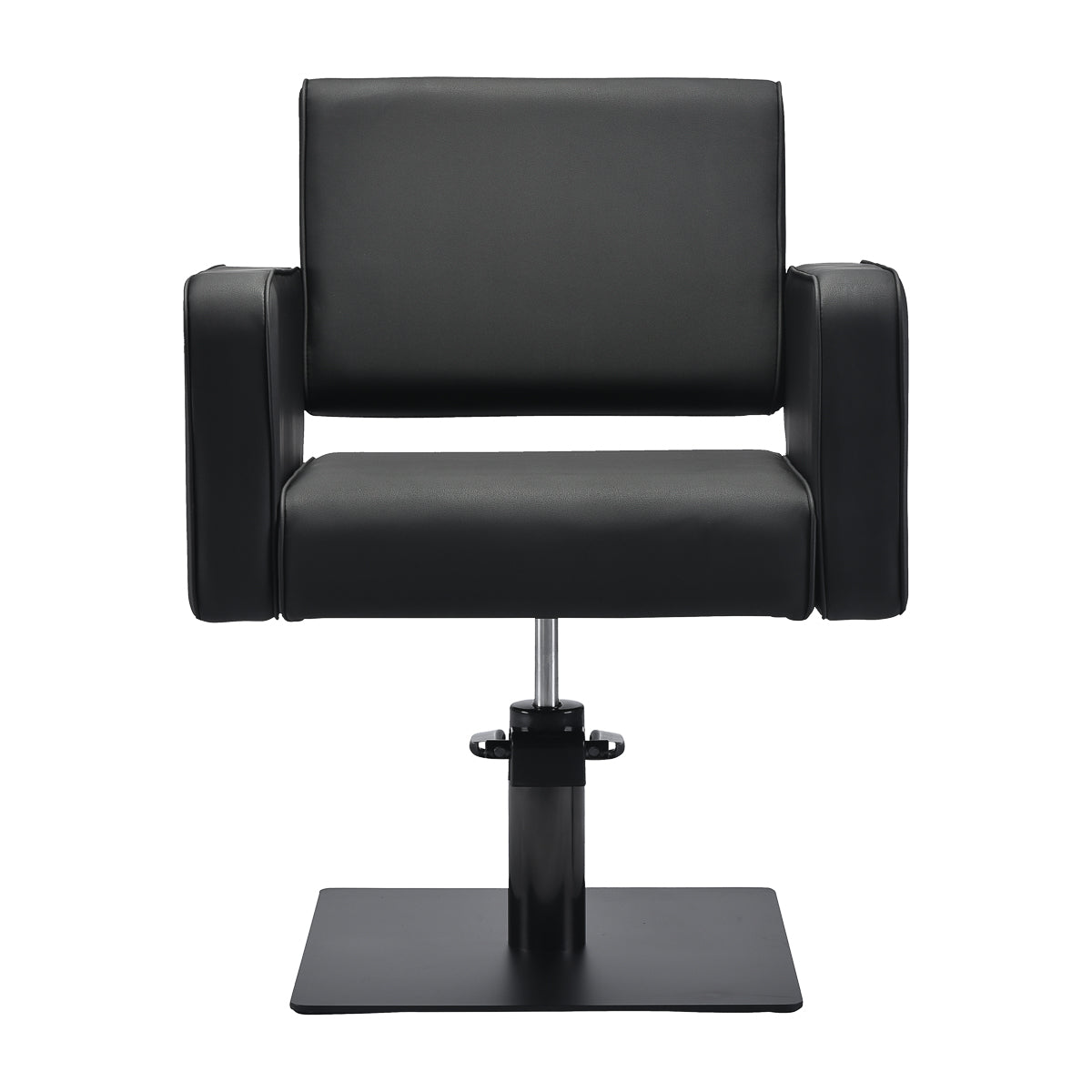 Gabbiano fotel fryzjerski Bilbao Czarny czarna podstawa