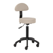 Gabbiano taboret fryzjerski D026 szarobeżowy