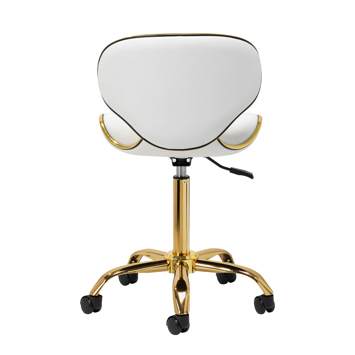 Gabbiano taboret kosmetyczny Q-4599G Złoto Biały