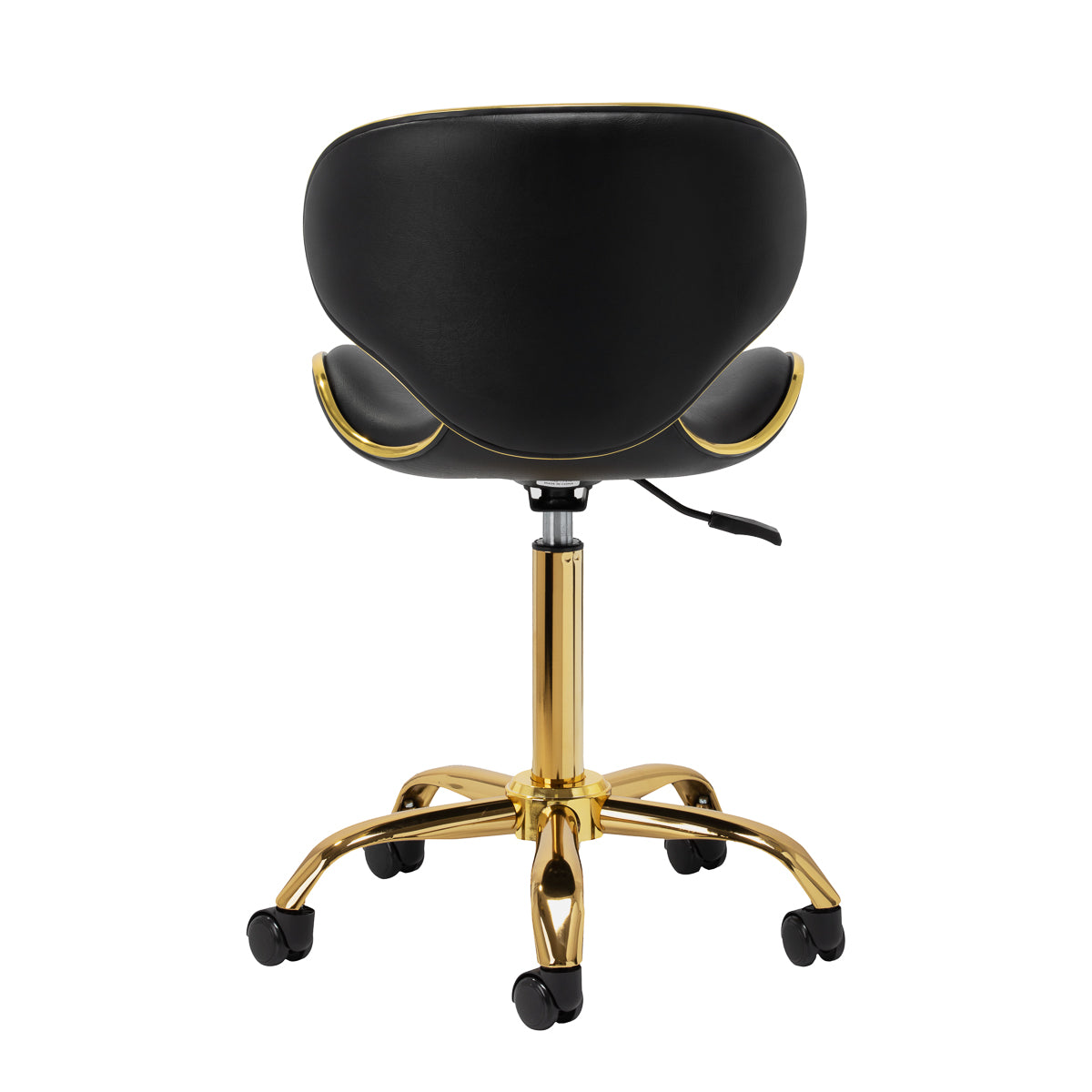 Gabbiano taboret kosmetyczny Q-4599G czarny V2