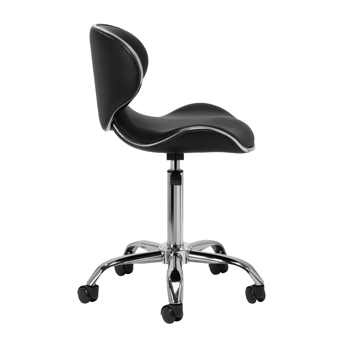 Gabbiano taboret kosmetyczny Q-4599 czarny V2