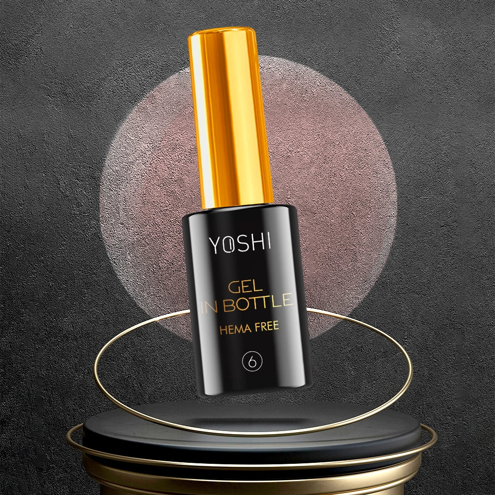 Yoshi Gel In Bottle Żel W Butelce 10 Ml UV Hybrid No6