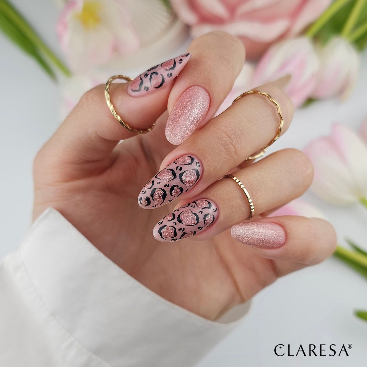 Claresa - Lakier Hybrydowy Nude Glow Gummy Nude 1 5g