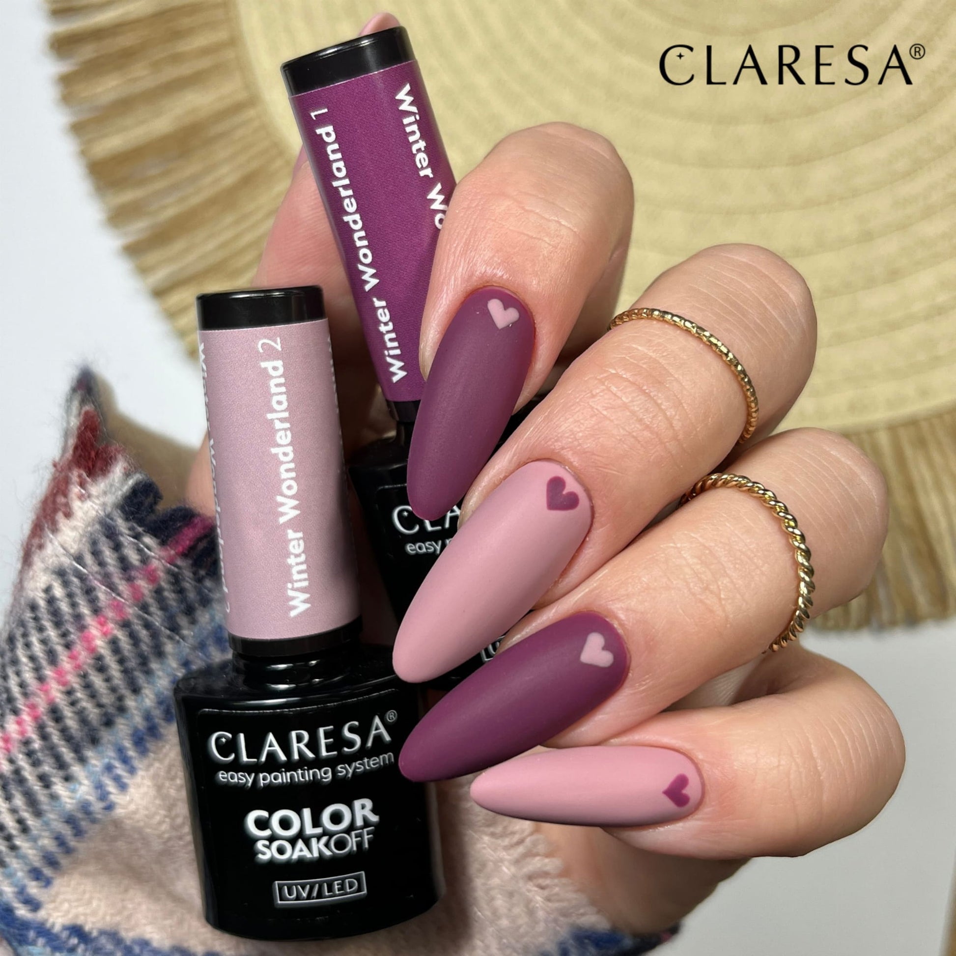 Claresa - Lakier hybrydowy WINTER WONDERLAND 1 -5g