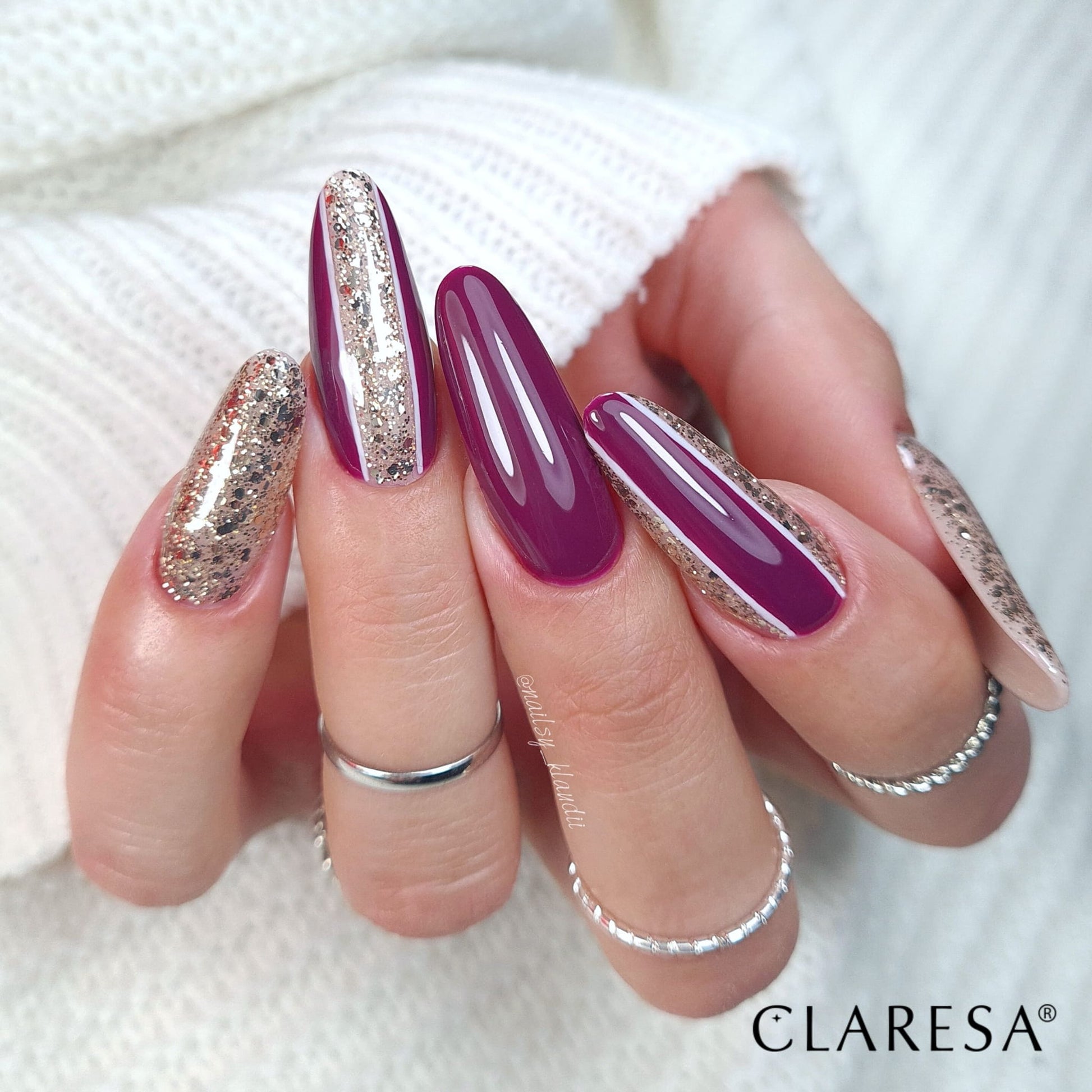 Claresa - Lakier hybrydowy WINTER WONDERLAND 1 -5g