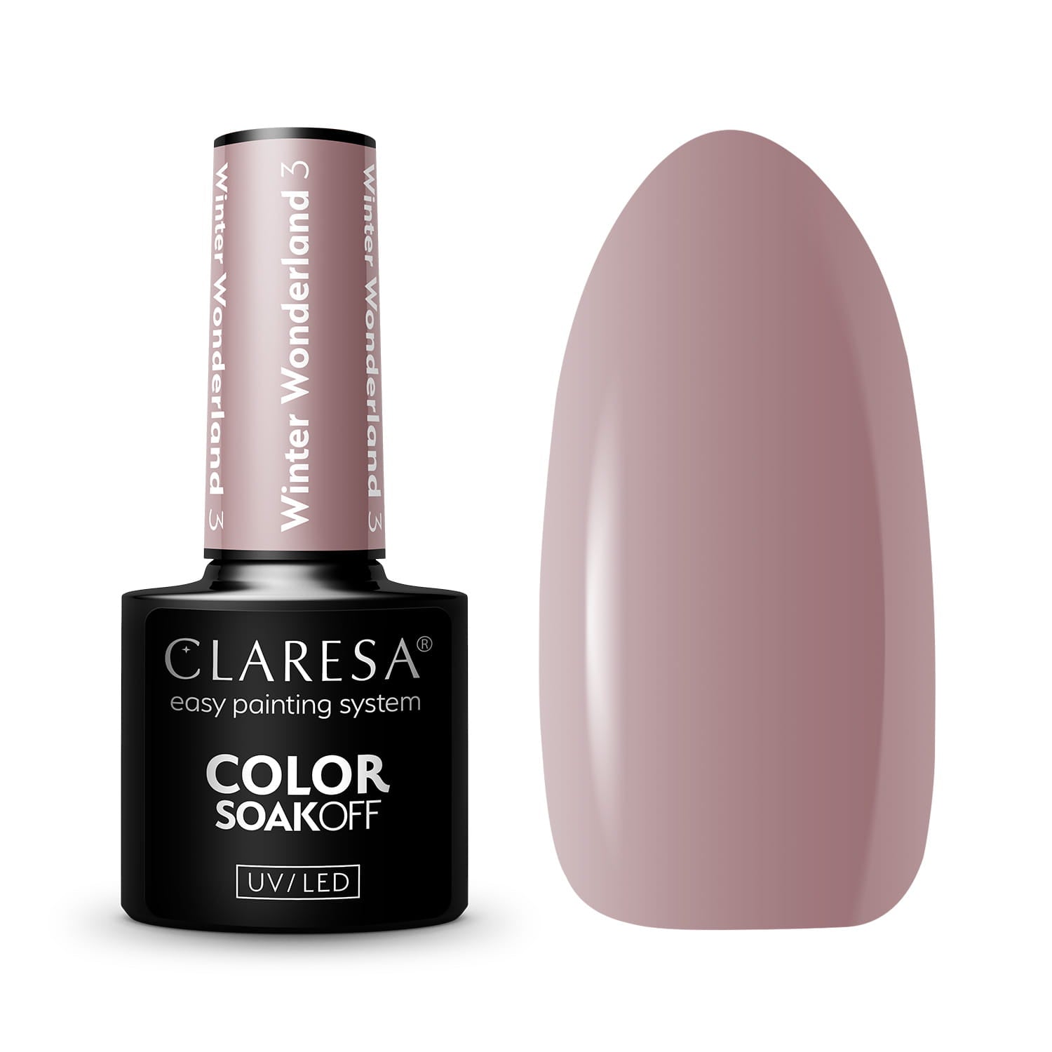 Claresa - Lakier hybrydowy WINTER WONDERLAND 3 -5g
