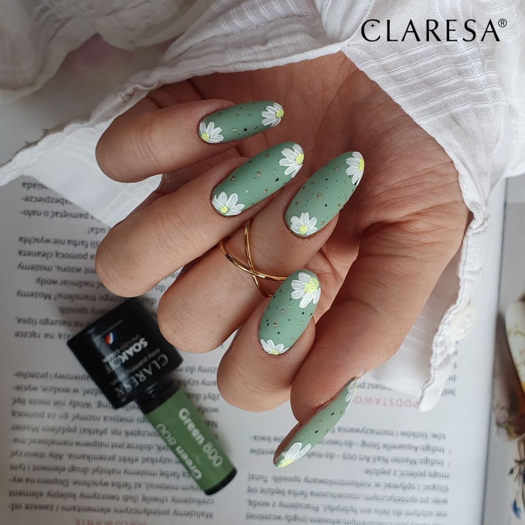 Claresa - Lakier hybrydowy GREEN 800 -5g