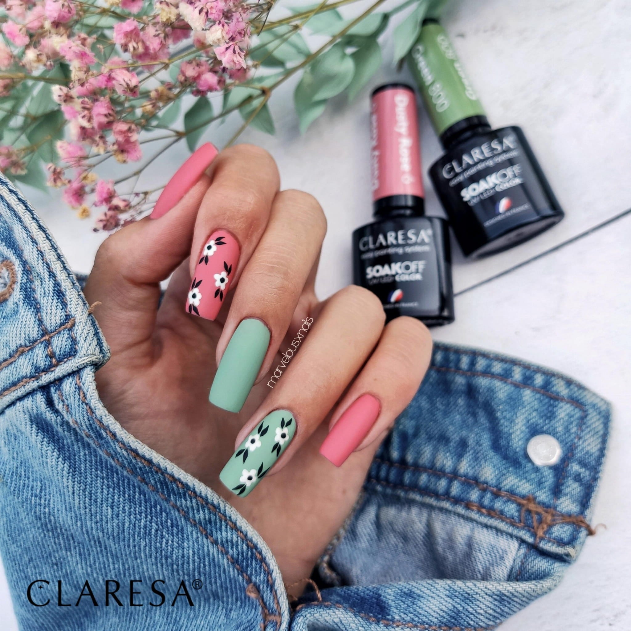 Claresa - Lakier hybrydowy GREEN 800 -5g